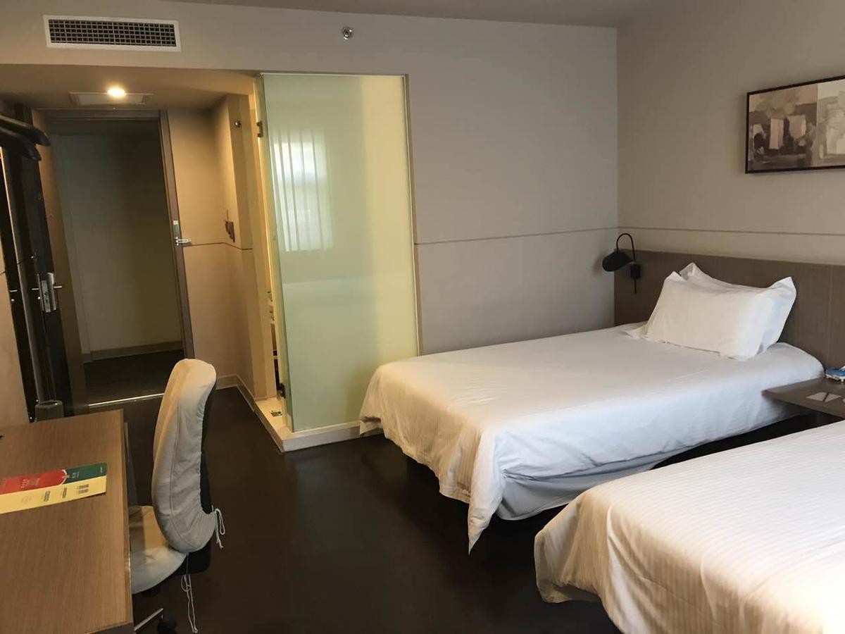 Jinjiang Inn Tianjin Binhai New District North Center Road Bagian luar foto
